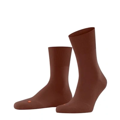 Image de FALKE Run U Sso coton unies 1 paire, Chaussettes Mixte, Marron Havana Club 5197, 42 43