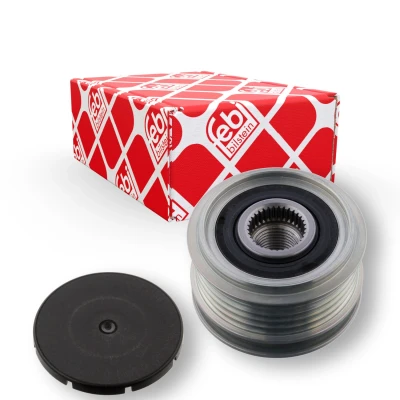 Image de FEBI BILSTEIN 102313 Poulie d&#039;Alternateur 40,3 avec couvercle KIA: RIO 3, 2, cee‘d II Sportswagon, HYUNDAI: Matrix, i30 I Break, 3/5 portes