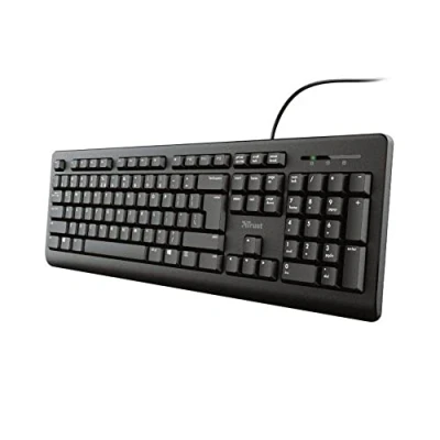 Image de Trust TK 150 clavier Universel USB QWERTY Espagnole Noir Neuf