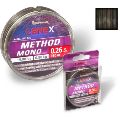 Image de Browning Cenex Method Feeder Fast Sinking Mono (150m) Maat : 0.20mm
