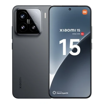 Image de Xiaomi 15 Smartphone, 12+512GB, Noir, Appareil Photo Principal Leica 50MP, Batterie 5240mAh, HyperCharge 90W, HyperAI (Chargeur Non Inclus)(Version Française)