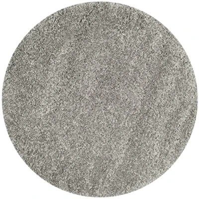Image de Safavieh SG151 7575 Grand Tapis de Salon rectangulaire pour Une Utilisation en intérieur, Polypropylène, Argent, 121 X cm