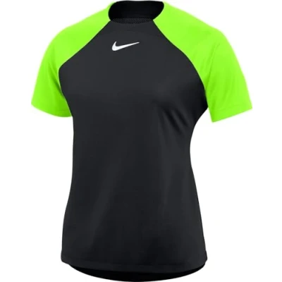 Image de Nike Womens Top W NK DF Acdpr SS K, Black/Volt/White, DH9242 010, L