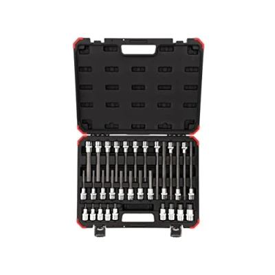 Image de GEDORE red Jeu d’embouts, Composition de douilles tournevis pour vis à 6 pans creux, Embouts tournevis, Outil, R68003030