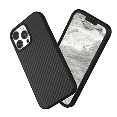 Image de RhinoShield Coque Compatible avec [iPhone 13 Pro Max] SolidSuit Housse Fine Technologie Absorption des Chocs &amp; Finition Premium Fibre de Carbone