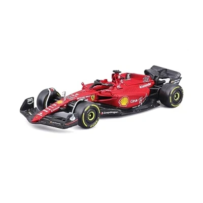 Image de Bburago Formula 1 Ferrari (2022) F1 75 Leclerc 1:43 Scale Die Cast Collectible Race Car