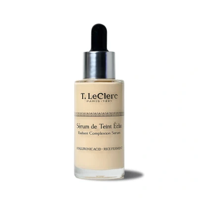 Image de Sérum de Teint Éclat Anti Âge N2 Amande T.LeClerc Fond Fluide Soin, Lumineux &amp; Unifié, Effet Seconde Peau, Acide Hyaluronique, 30ml