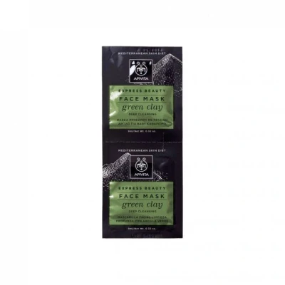 Image de Apivita Masque Face Care Masks &amp; Scrubs Mask with Green Clay 16 ml