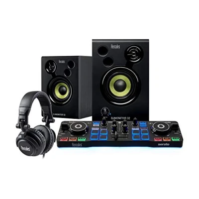 Image de Hercules DJStarter kit le complet pour commencer Djing avec Serato DJ Lite