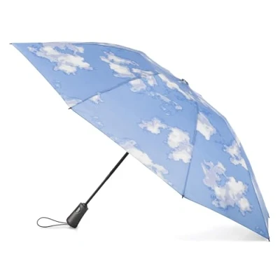 Image de totes InBrella Parapluie pliable inversé Ouverture et fermeture automatique, cloud, One Size