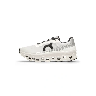 Image de On Cloudmonster Chaussures de running neutres, Homme, Taille: 43, All white Polyester