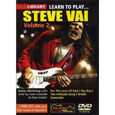 Image de Lick Library Learn to Play Steve Vai Volume 2 [Import anglais]
