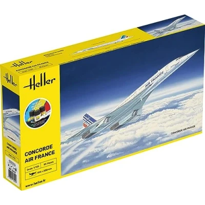 Image de HELLER JOUSTRA Maquette Avion : Starter Kit Concorde Air France