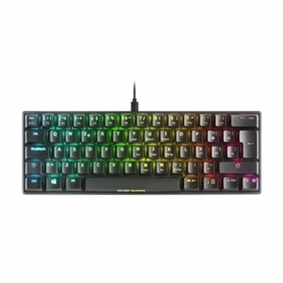 Image de Mars Gaming MKMINIBRES, Clavier Mécanique Ultra compact, Full RGB Chroma, Switch OUTEMU PRO Marron, Noir, Langue Espagnole