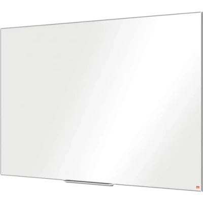 Image de Nobo Tableau Blanc Magnétique Acier Nano Clean avec Porte Marqueurs, 1500 x 1000 mm, Bords Fins, Système de Fixation InvisaMount, Impression Pro, Blanc, 1915404