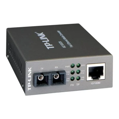 Image de TPLINK CONVERTISSEUR FIBRE MULTIMODE MC100CM