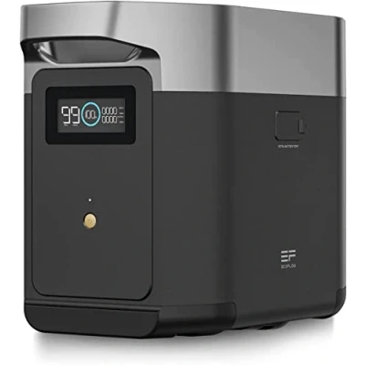 Image de Batterie supplémentaire EcoFlow Delta 2, capacité ajoutée de 1 kWh pour Alimentation Secours Domestique, Portable alimenter Plusieurs appareils en Usage intensif (Reconditionné)