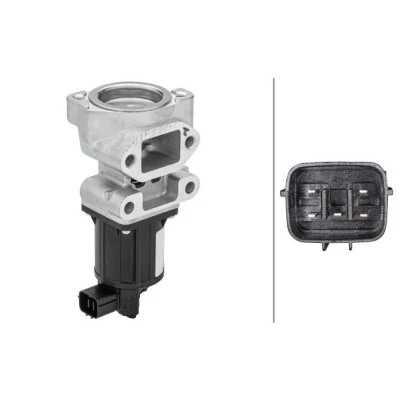 Image de HELLA 6NU 014 864 701 Vanne EGR électrique avec joint d&#039;étanchéite OPEL: Astra J 5 portes, Zafira B, Corsa D 3/5 VAUXHALL: Mk6