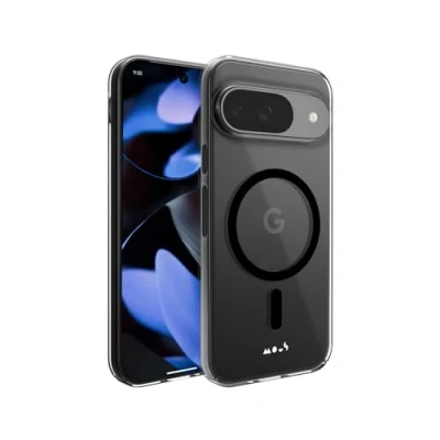 Image de Mous Coque pour Google Pixel 9 Transparente MagSafe Compatible Super Thin Design Cristalline et Mince