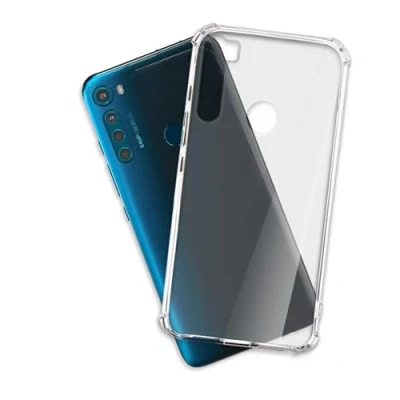 Image de mtb more energy® Coque Soft Armor pour Motorola One Fusion Plus, Fusion+ (6.5&#039;&#039;) Coins renforcés 1.5mm TPU Étui Housse Pochette Anti Shock