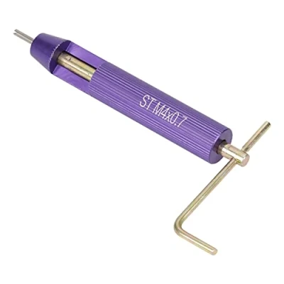 Image de 50pcs Inserts de Filetage hélicoïdal en Acier Inoxydable Fil enroulé M4 x 2D Kit d&#039;outils réparation