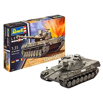 Image de Revell Char de Combat Leopard 1 échelle 1/35 27,3 cm Maquette, 03240, Non