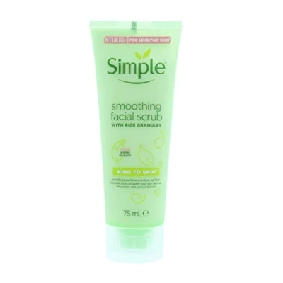 Image de Simple Kind to Skin (Pack of 2) Smoothing Facial Scrub X 75ml