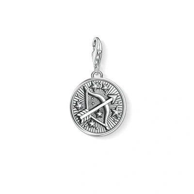 Image de Thomas Sabo Femmes Hommes Charm Pendentif Signe Zodiacal Sagittaire Club Argent Sterling 925 1648 643 21