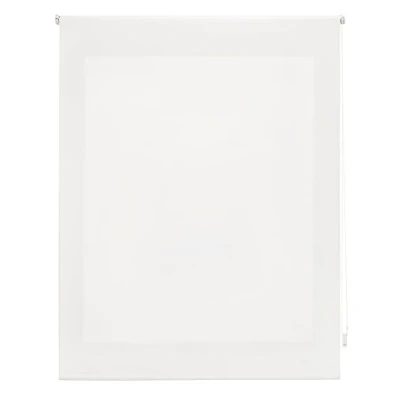 Image de Decorblind Store Enrouleur translucide Lisse Dimensions : 160 x 175 cm Largeur Longueur 157 170 Transparent Blanc cassé Facile à Installer au Mur ou Plafond