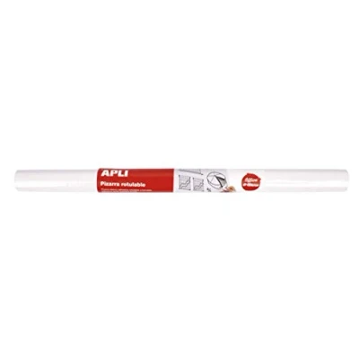 Image de APLI 100360 Tableau adhésif en rouleau effaçable et repositionable Dimensions: 2 m x1