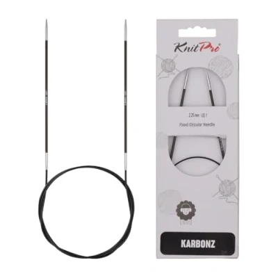Image de KnitPro KP41202 Arbon Aiguille Fixe Circulaire Bois Multicolore 22 x 1,10 1,3 cm