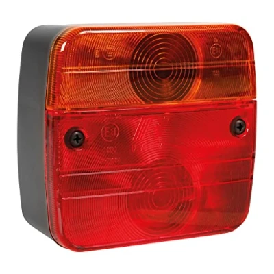Image de Spotlight Lanterne DAFA Feux arrière 4 Fonctions (veilleuse, Clignotant, Stop, éclaireur de Plaque) Ampoules Non fournies A Fixer 108 x 103 52mm Entraxe Fixation : 55mm