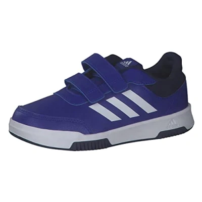 Image de adidas Mixte Enfant Tensaur Hook et Loop Sneaker, Lucid Bleu Ftwr Blanc Foncé, 34 EU