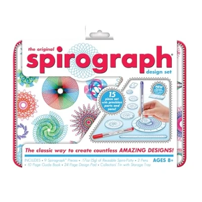 Image de Kahootz Set de Dessin Spirographe Boîte métallique
