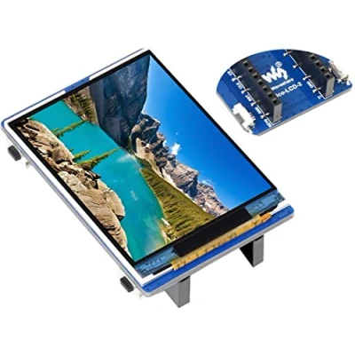 Image de Écran LCD 2 Pouces pour Raspberry Pi Pico, IPS 320x240 Couleur Moniteur 65K RGB SPI Affichage, Compatible avec Pico