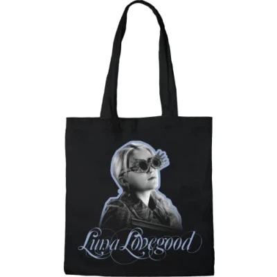 Image de HARRY POTTER TOTE BAG LUNA LOVEGOOD», REFERENCE : BWHAPOMBB005, NOIR, 38 X 40 CM
