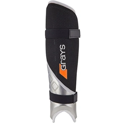 Image de GRAYS Protège Tibias Unisexe G700 Pro, Noir/Blanc, Taille S