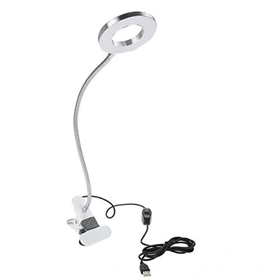 Image de Telituny Lampe de Table USB Maquillage Tatouage à LED beauté avec Pince pour microblading sourcil/Eye Liner