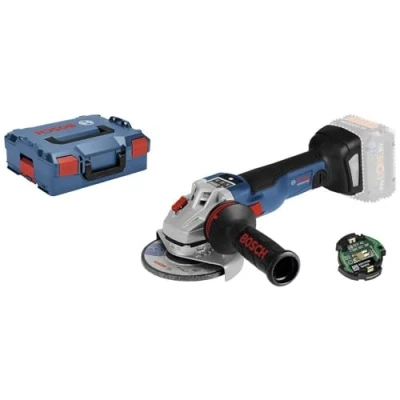 Image de Bosch Professional 18V System meuleuse angulaire sans fil GWS 10 SC (Ø de disque : 125 mm, avec module connectivité, batterie ni chargeur, dans L BOXX)