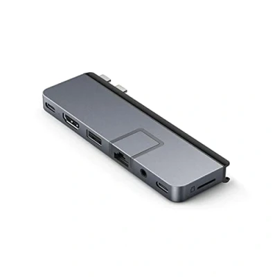Image de Hyper HD 7 in 2 USB C MacBook Pro 2021 Hub grey HD575 GRY GL