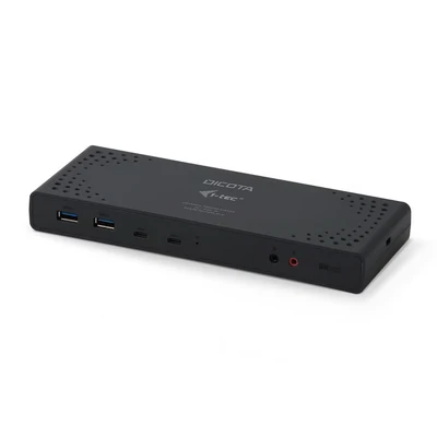 Image de DICOTA D31952 station d&#039;accueil Avec fil USB Type C Noir Neuf
