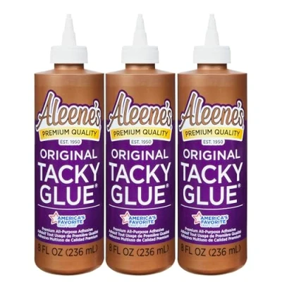 Image de Aleenes, Ilovetocreate Tacky Glue Lot de 3 tubes colle 236,8 g Version originale