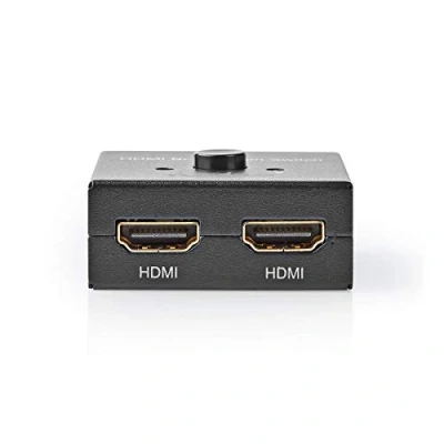 Image de NEDIS Répartiteur et Commutateur HDMI? Tout en Un 2 Sorties 1 Entrée Entrées