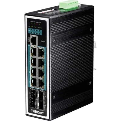 Image de TRENDNET Commutateur Ethernet TI PG1284i 8 Ports Gérable 3 Couche supportée Modulaire