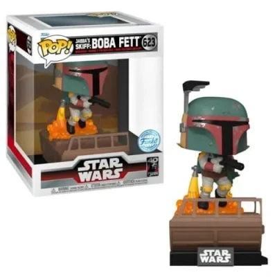 Image de Figurine Funko Pop Deluxe Return of the Jedi BaS Boba Fett