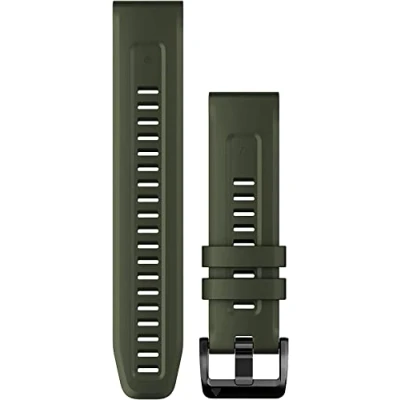 Image de Garmin Acc, Fenix 7, 22mm QuickFit Moss Silicone Band