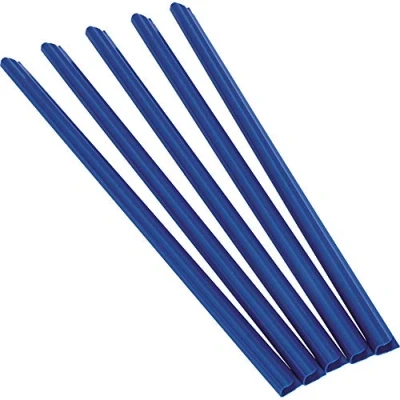 Image de FELLOWES Baguette de reliure &quot;Relido&quot;, A4, 3 6 mm bleu Pack 50