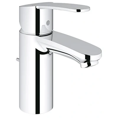 Image de Grohe Mitigeur Lavabo Eurostyle Cosmopolitan , Taille S, Chromé, Bec Standard, Ecojoy, 3355220E (Import Allemagne)