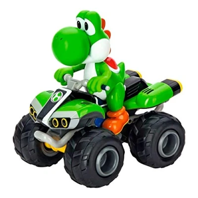 Image de Carrera RC Mario Kart, Yoshi Quad 370200997X Multicolore, Taille Unique