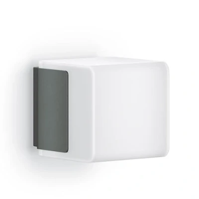 Image de Lampe d&#039;extérieur Steinel L 835 SC antracite, applique murale LED, détecteur de mouvement 160, connectable, peut être utilisée via app